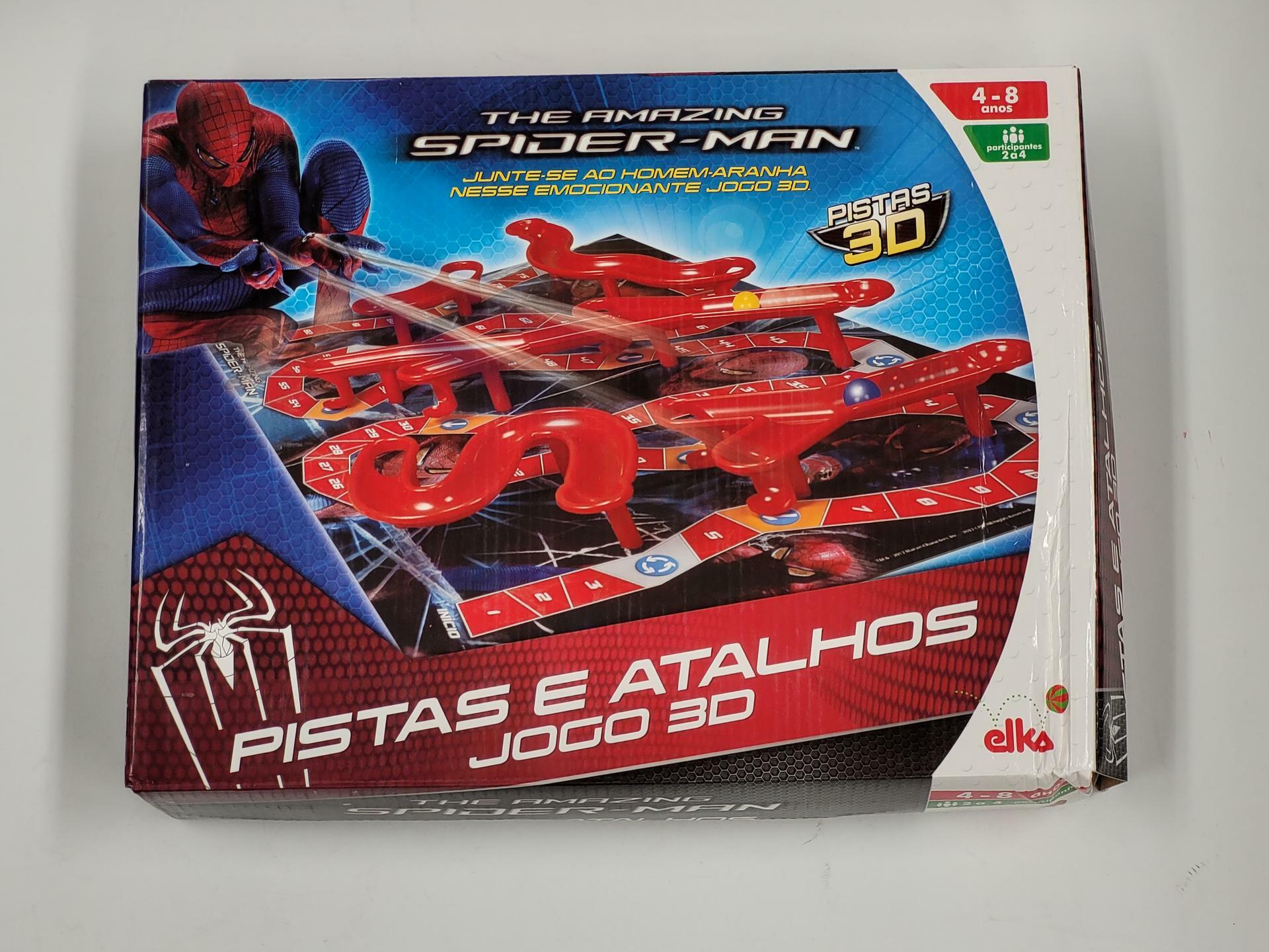 Amazing Spider-Man Exciting 3D Board Game with Marbles And Lanes